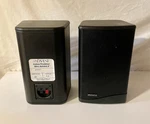 Jensen Mini Advent Ii Bookshelf Speakers Indoor/outdoor Passive Sleek Black Nice. Fixed Price $59.99.