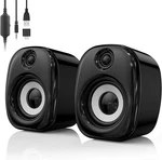 Hpswuw Computer For Pc,desktop Gaming Speakers,small Black. Fixed Price $13.60.