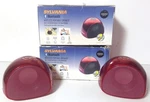 Sylvania SP260PL Red Wireless Portable Bluetooth Speakers With Mic. Fixed Price $15.00.