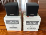 Cambridge Soundworks - Center/surround Iv Speaker Designed By Henry Kloss, Pair. Fixed Price $18.75.