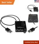 Versatile Usb Sound Card With Spdif Output & 96KHZ Audio For Ultimate Experience. Fixed Price $78.89.