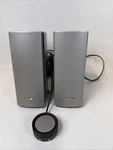 Bose Companion 20 Multimedia Speaker System W/ Volume Control Pod - Silver Works. Fixed Price $119.00.