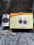 Benwin CLT1 Vintage Multimedia Computer Stereo Speakers 90S Plug Play For Pc. Fixed Price $14.99.