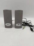 Pair Of Acer M1118C Usb Speakers 2.0 Channel Desktop Computer 2.5 Watts. Fixed Price $18.99.