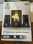 Spkpal S702 2.1 Multimedia Speaker System 40W. Fixed Price $50.00.