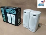 New Enjoy Beige 180W Amplified Multimedia Pc System Speaker With Headphone Plug. Fixed Price $9.99.