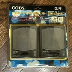 Coby Speakers Mini Personal System Dynamic Sound 2 Watts CS-P31 See Des. Fixed Price $17.99.
