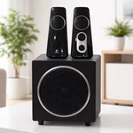 Logitech Z523 2.1 System Subwoofer Dual Aux Tested Home Audio. Fixed Price $59.99.