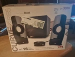 Cyber Acoustics CA-3050 2.1 Speaker System With Subwoofer 16W Power. Fixed Price $30.00.