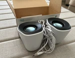 Logitech Z110 Laptop/desktop Speakers Open Box- Free Us Shipping. Fixed Price $34.95.