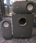 Logitech Z407 Bluetooth Computer Speakers With Subwoofer Read No Controller. Fixed Price $55.00.