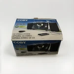 Brand New Open Box Coby CXCD380 Stereo System W/ Speakers, Am/fm/cd. Fixed Price $99.99.