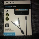 Belkin Universal Stereo Cable For Ipod- Iphone- Speaker- Device 7 Ft (nib). Fixed Price $14.50.