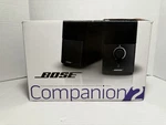 Bose Companion 2 Series Iii Multimedia Desktop Laptop Pc Speaker System Open Box. Fixed Price $189.99.