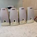 Lot Harman Kardon Pc Speaker Set Model HK195 A41411C Multimedia System No Ac. Fixed Price $65.13.