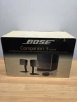 Bose Companion 3 Series Ii Multimedia Speaker System - **brand New Open Box**. Fixed Price $549.95.