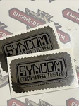 Syncom Bose Speakers Decals For Restoration Black Chrome Zigzag Set 2. Fixed Price $11.90.