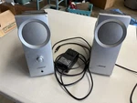 Bose Companion 2.0 Wired Computer Speakers Silver/black Volume Control Rca 3.5. Fixed Price $45.00.