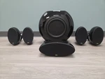 Kef HTS3001 HTC3001 5.1 Theater Surround Sound Speakers HTB2 Power Subwoofer. Fixed Price $425.00.
