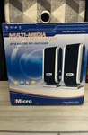 Imicro Multi-media Hi-fi Stereo System Speakers SP-IMD168B. Fixed Price $22.00.