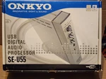 Onkyo Imaginative Sight & Sound SE-U55 Usb Digital Audio Processor Pc/mac. Fixed Price $299.99.
