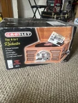 Crosley CR66 4-IN-1 Record Player Turntable Cassette Cd Am Fm Radio; Tested. Fixed Price $97.47.