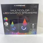 Xtreme Tech Multicolor Led Gaming Speakers. Fixed Price $6.00.