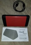 Oontz Bluetooth Speaker, IPX5 Water Resistant, Watts 100' Range (red). Fixed Price $16.99.