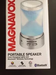 New Bluetooth Magnavox Portable Color Changing Led Lights Speaker Aux-in Remote. Fixed Price $11.99.