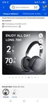 Picun F6 Active Noise Cancelling Wireless Headphones Tracking 3D Audio 40MM. Fixed Price $60.00.