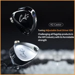 Kz Castor Iems In Monitor, Hifi Improved Bass Earphone Sound Tunable Noise. Fixed Price $25.99.