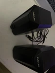 Lvlup LU842 2.0 Channel Black Computer Speakers Usb & 3.5MM Wired. Fixed Price $10.99.