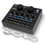 Pyle Bluetooth Voice Changer Live Sound Mixer Card With Multiple Effects. Fixed Price $28.99.