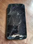 Motorola 4G XT1040 Black Cracked Lcd/glass. Fixed Price $5.00.