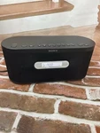 Sony S-air Clock Radio Wireless Speaker System AIR-SA10. Fixed Price $23.58.