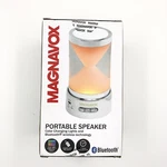 Magnavox Portable Bluetooth Speaker - Changing Lights Wireless Remote Control. Fixed Price $20.99.