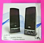 New Cyber Acoustics Amplified Speaker System CA-2014. Fixed Price $31.49.
