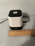 Sharper Image SBT611 White Portable Wireless Bluetooth Rechargeable Speaker. Fixed Price $12.50.