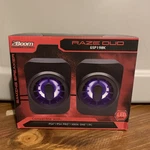 2BOOM Raze Duo Led Wired Gaming Speakers, Color Changing (GSP190K) Free Shipping. Fixed Price $16.99.