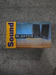 Creative Sound Blaster SBS250 Computer Stereo Speakers W/adapter - New/open Box. Fixed Price $32.00.