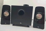 Cyber Acoustics CA-3350 Piece Powered System With Subwoofer. Fixed Price $39.95.