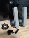 Pair Of Edifier Multimedia Speakers (read) Sticky Exterior. Fixed Price $24.95.