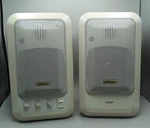 Vintage Regal Electronics 3300P Computer Speakers - Untested. Fixed Price $25.00.