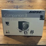 Brand Bose Companion 3 Multimedia Computer Speaker System-new In Box. Fixed Price $299.90.