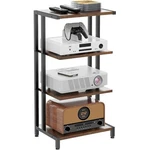 Heavy Duty 4-TIER Audio Rack Storage Stand Adjustable Multimedia Shelf New. Fixed Price $59.22.