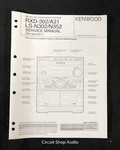 Original Kenwood RXD-302/A31 -- LS-N302/N352 Hifi System Service Manual. Fixed Price $11.95.