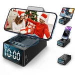 Cell Phone Stand With Wireless Bluetooth Speaker & Alarm Clock, 3 In 1 Adjust.... Fixed Price $39.19.