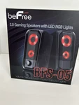 Befree Sound BFS-05 2.0 Gaming Speakers Rgb Led Lights Usb 3.5MM Volume Dial. Fixed Price $17.99.