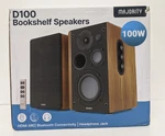 Majority D100 Powered Bookshelf Speakers 100W Bluetooth 5.3 New. Fixed Price $129.99.