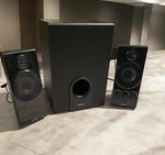 Insignia 2.1 Computer Speakers & Subwoofer NS-PCS41 Black Working!. Fixed Price $33.00.